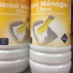 Alcool ménager pour éradiquer les germes des poignées de porte